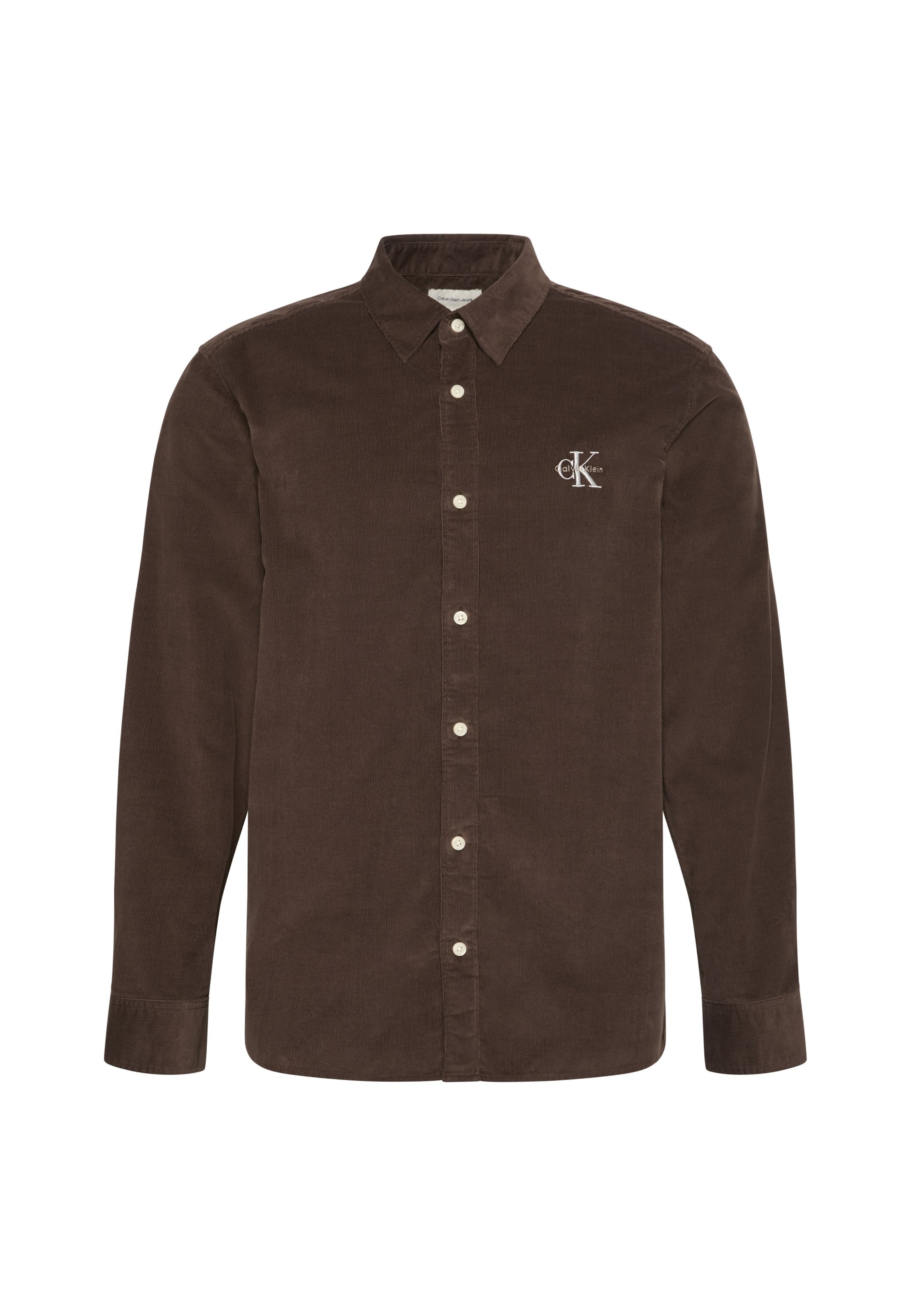 Calvin Klein Jeans regular Skjorte i brun: forside