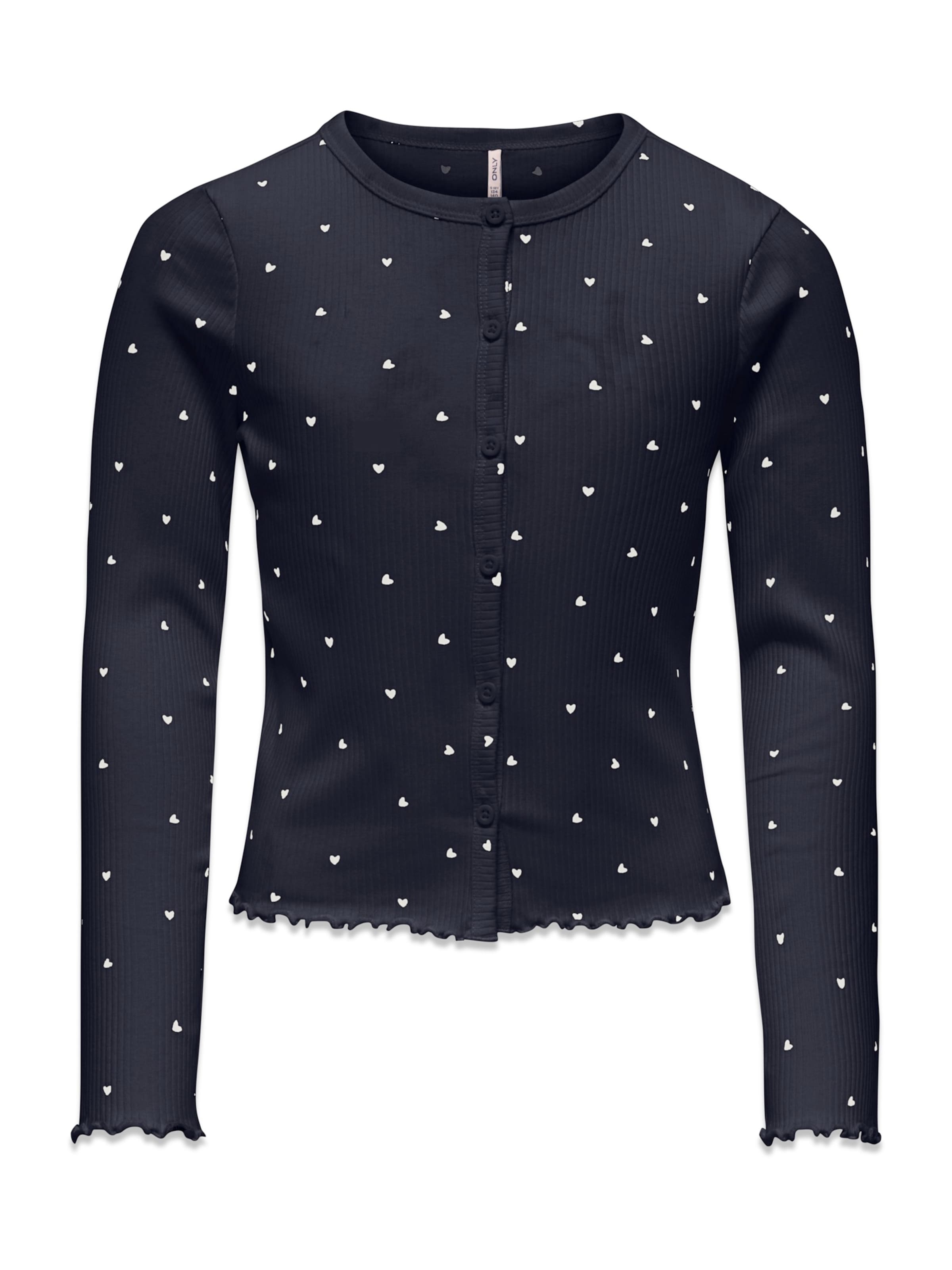 ONLY GIRLS Knit Cardigan 'KOGBELLA' in Blue: front
