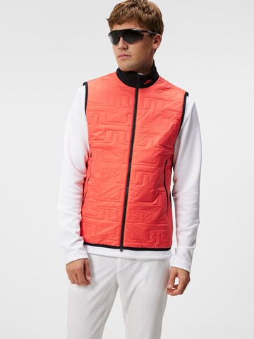 Gilet de sport 'Stefano' J.Lindeberg en orange : devant