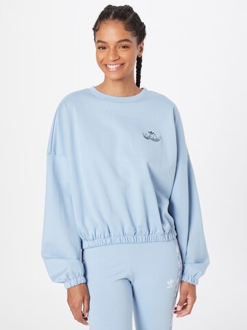 ADIDAS ORIGINALSSweater majica - plava boja: prednji dio