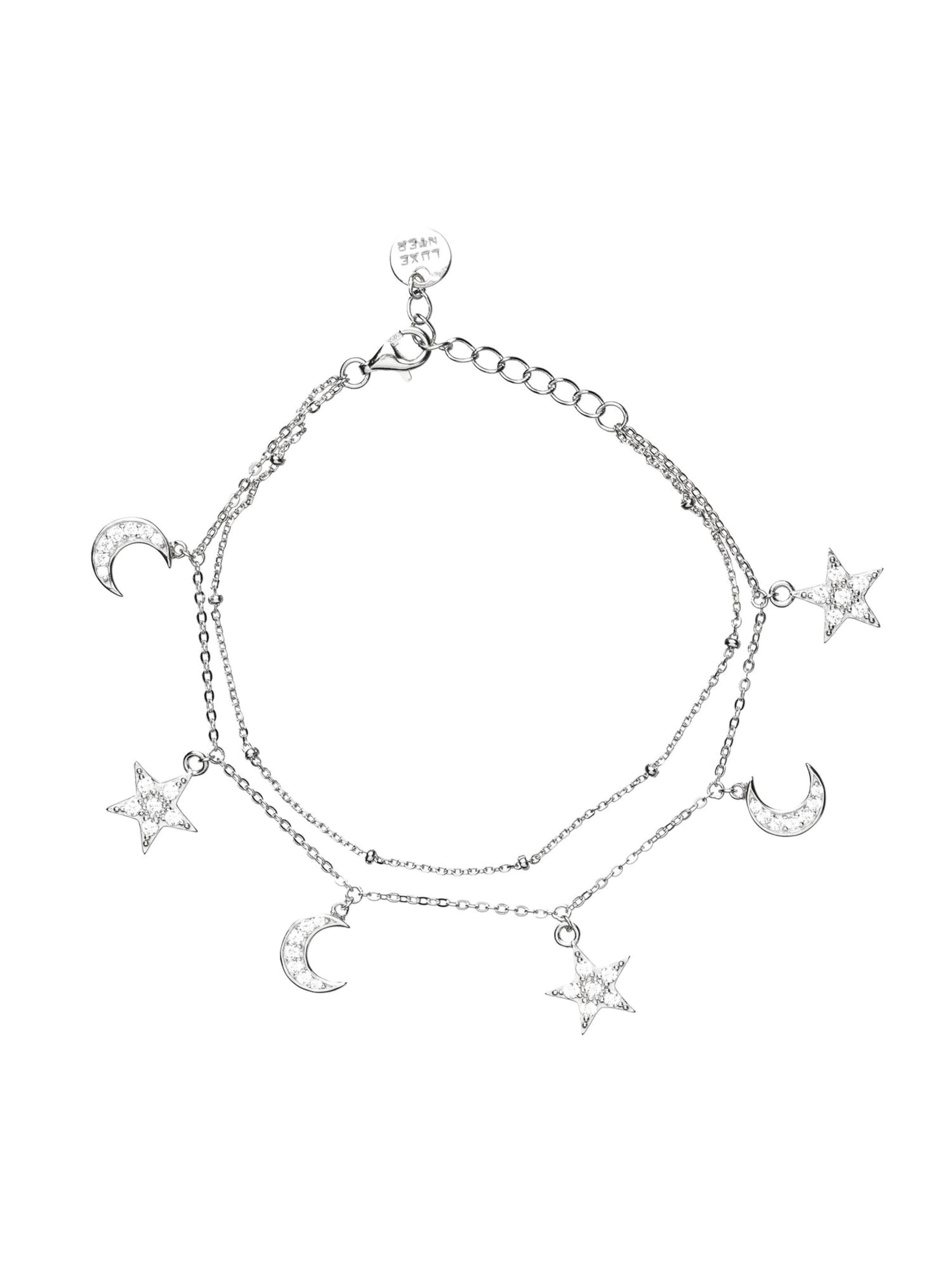 Bracelet 'MYSNIGHT' Luxenter en blanc : devant