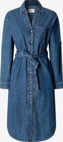 Pepe Jeans Skjortklänning 'Angie Classic' i blå: framsida