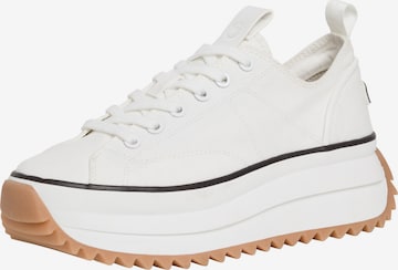 Baskets basses Tamaris en blanc : devant