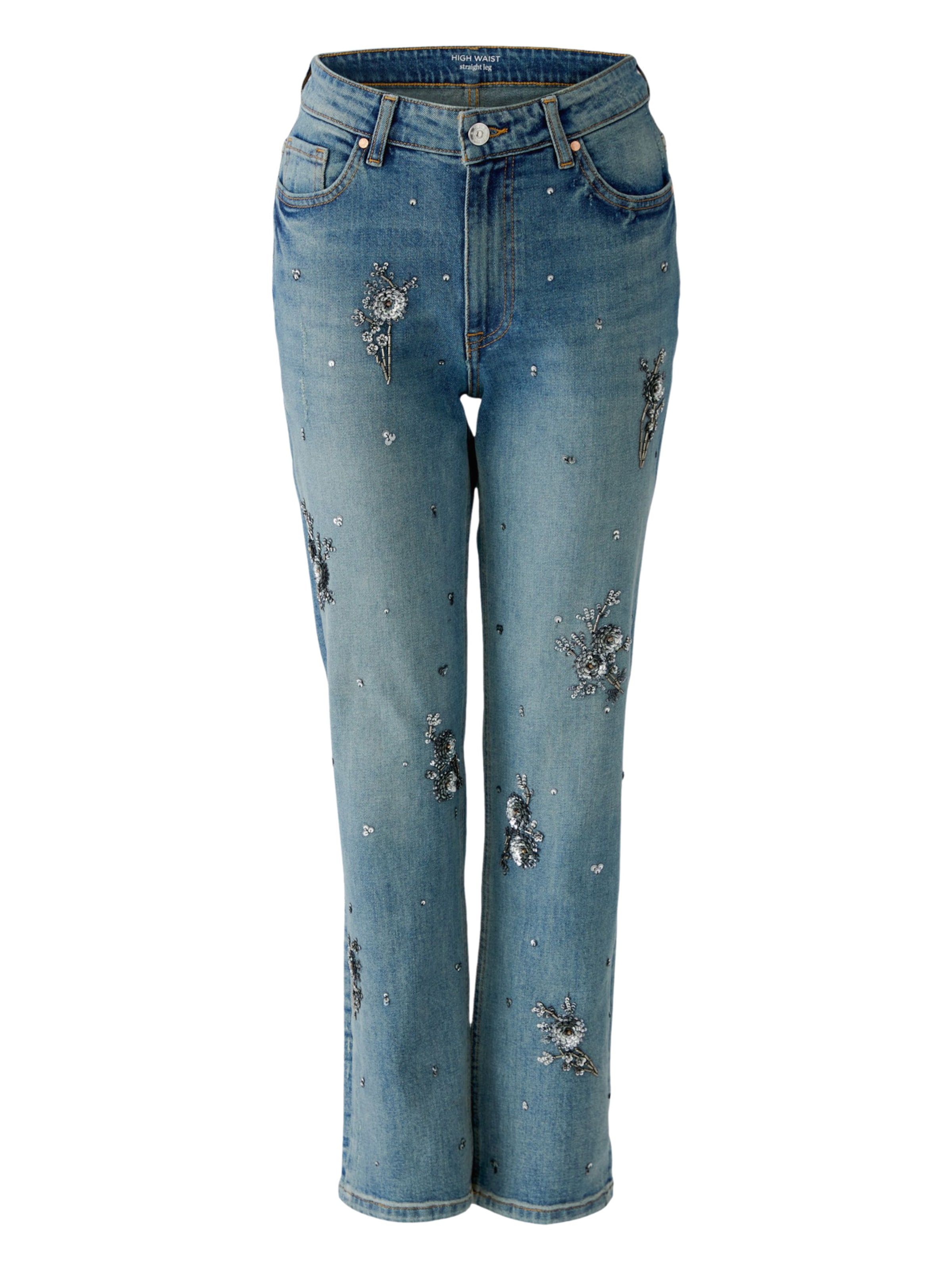 OUI Regular Jeans in Blue: front