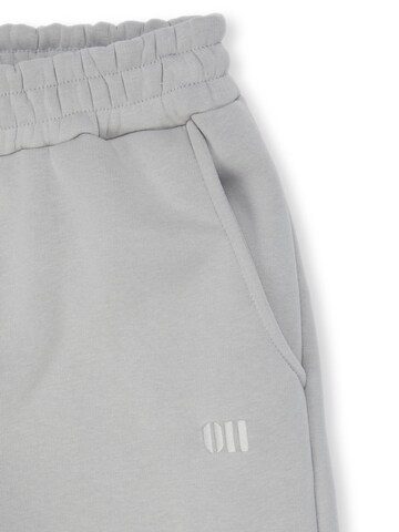 Ossy Homer Regular Sporthose 'Jogginghose mit Bündchen – 3-Faden innen angeraut' in Grau