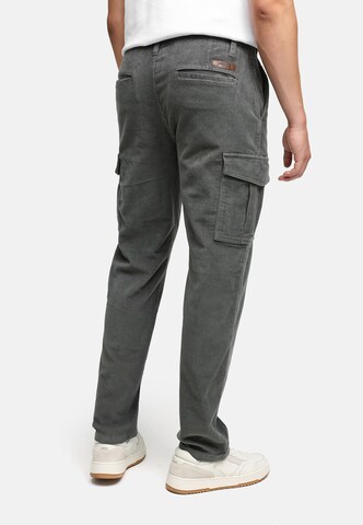 INDICODE JEANS Regular Cargo trousers in Grey