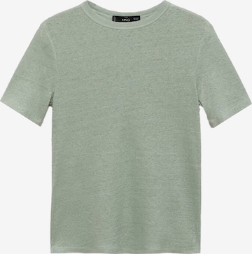 MANGO Shirt 'VILAFLOR' in Green: front