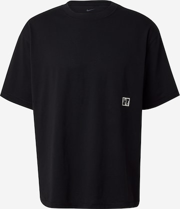 NIKE Функционална тениска 'HERITAGE' в черно: отпред