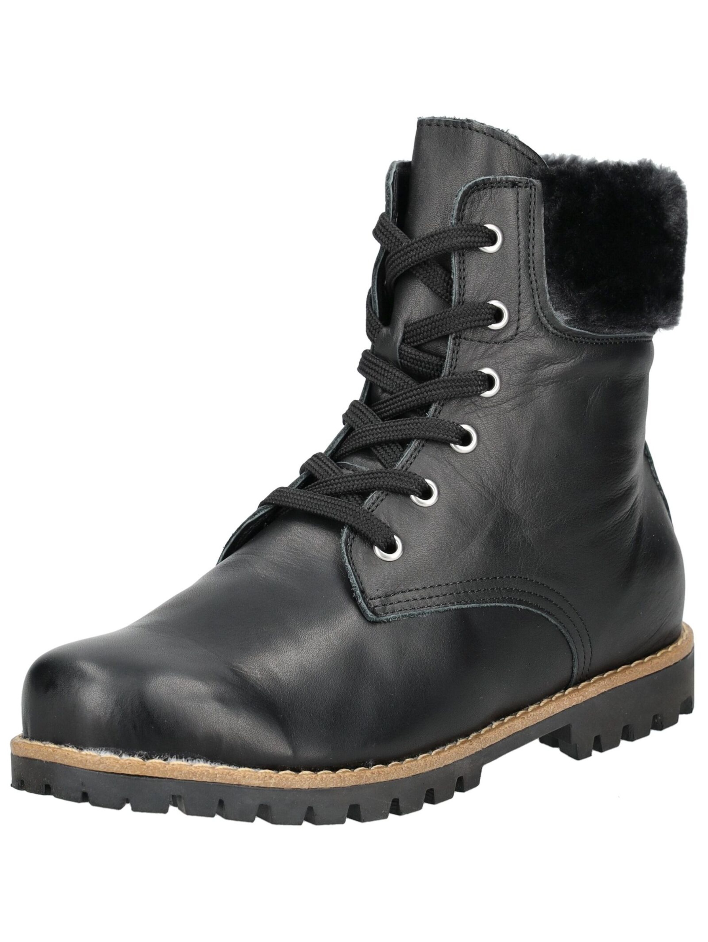 Bottines à lacets ANDREA CONTI en noir : devant