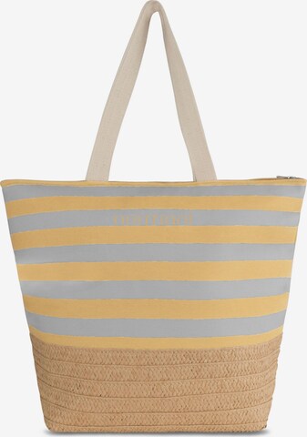 normani Beach Bag 'Mackay' in Yellow: front