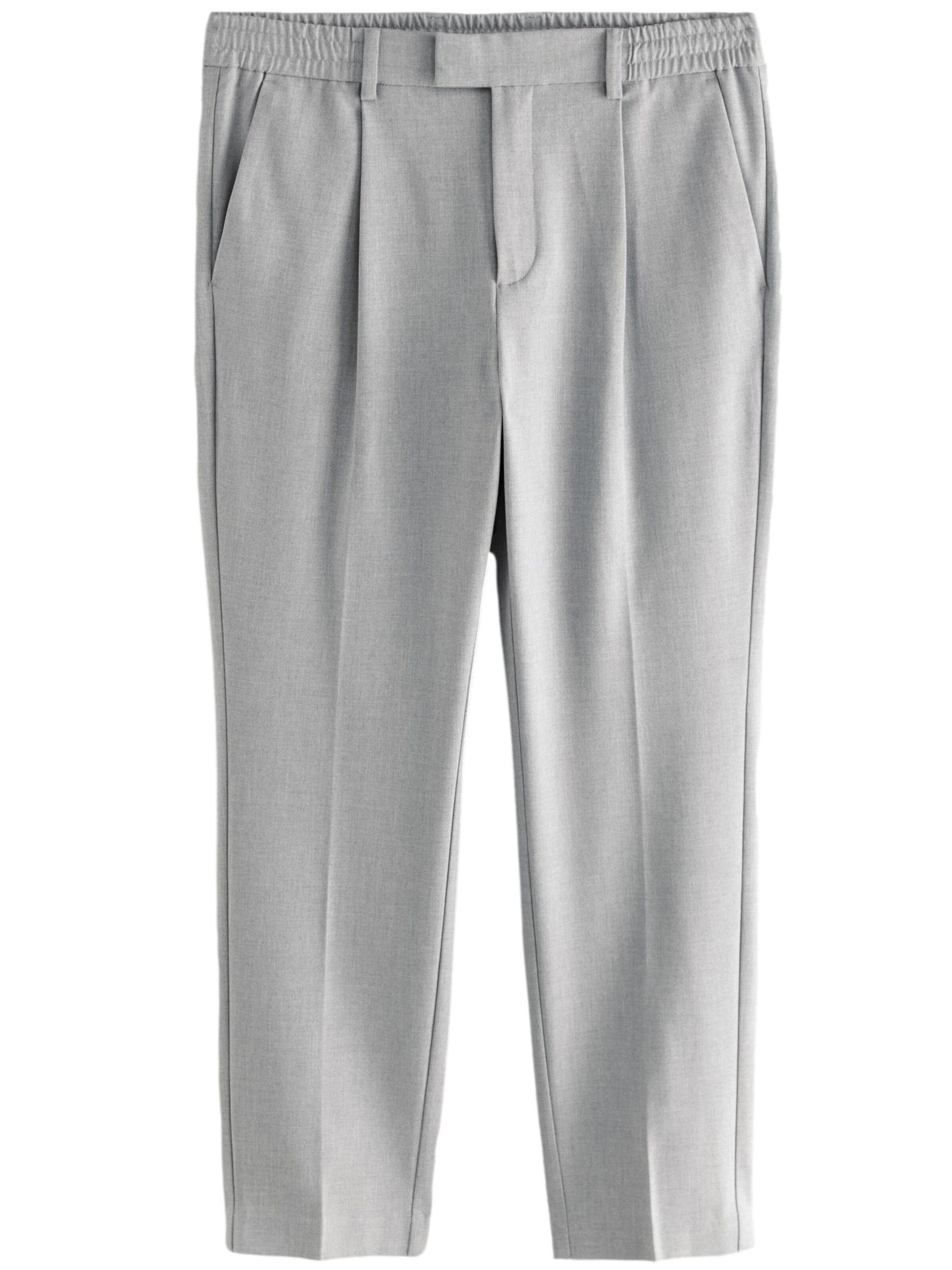 Next Hlače na rob 'Edle' | siva barva: sprednja stran