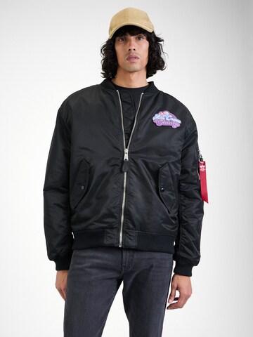 ALPHA INDUSTRIES Демисезонная куртка 'MA-1 Candy' в Черный