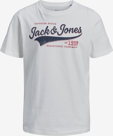 Jack & Jones Junior Shirt in White: front