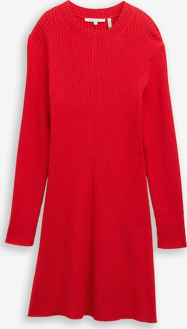 TOM TAILOR DENIM Neulemekko värissä punainen: etupuoli