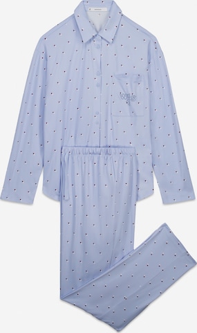 Women' Secret Pyjama värissä sininen: etupuoli
