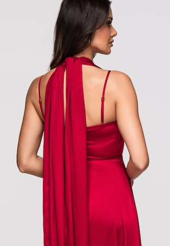 Ombre Evening dress in Red