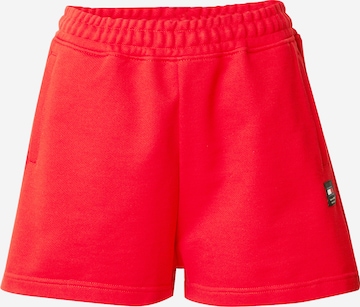 Tommy Jeans Shorts in Rot: predná strana