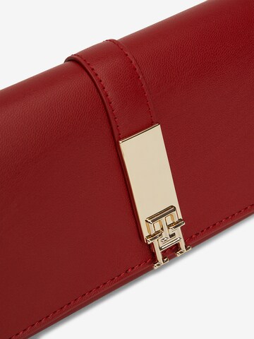 TOMMY HILFIGER Portemonnaie 'HERITAGE' in Rot