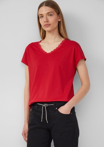 T-shirt s.Oliver en rouge : devant