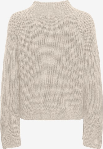 JDY Sweater 'JUSTY TINE' in Beige