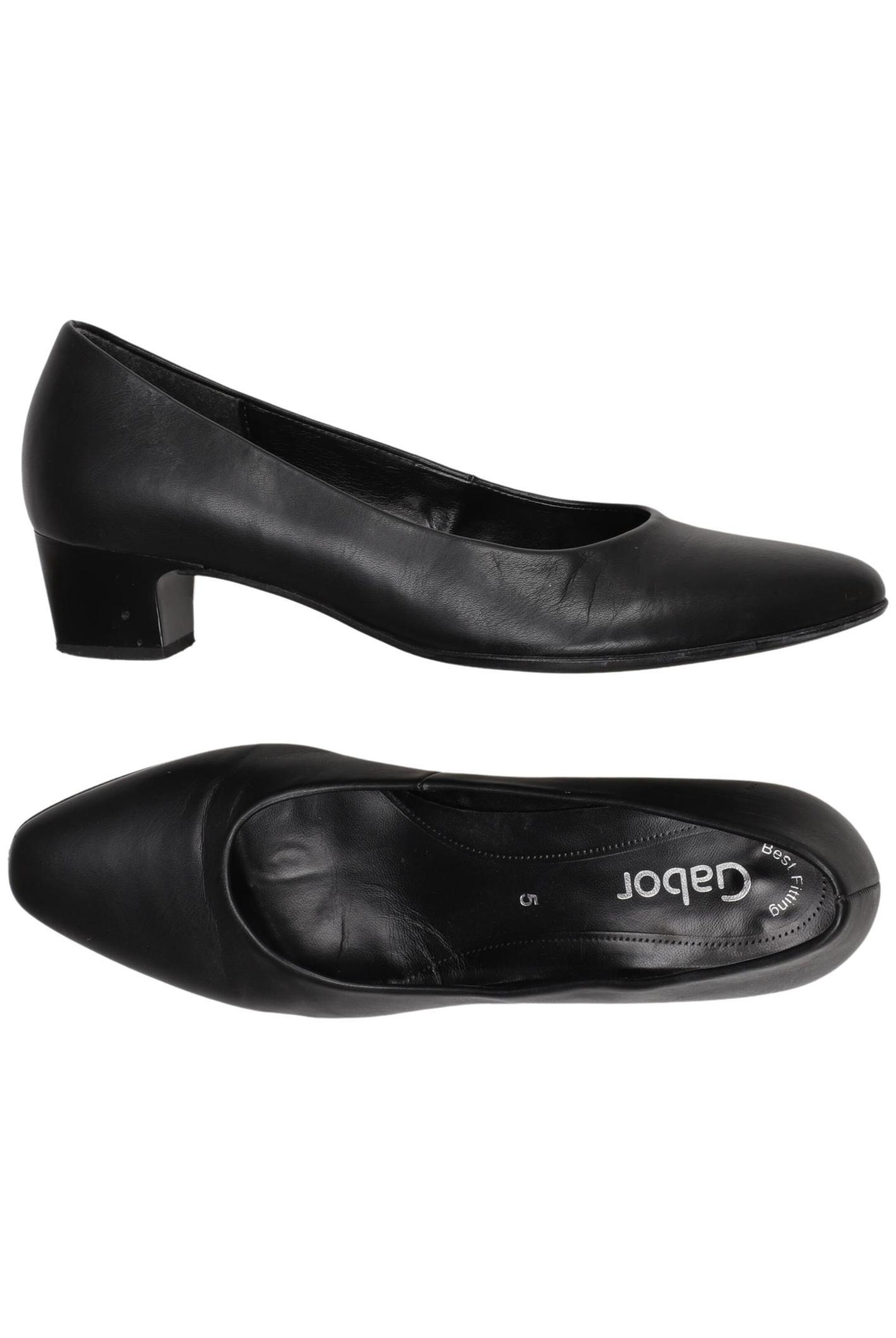 GABOR Pumps 38 in Schwarz: Vorderseite