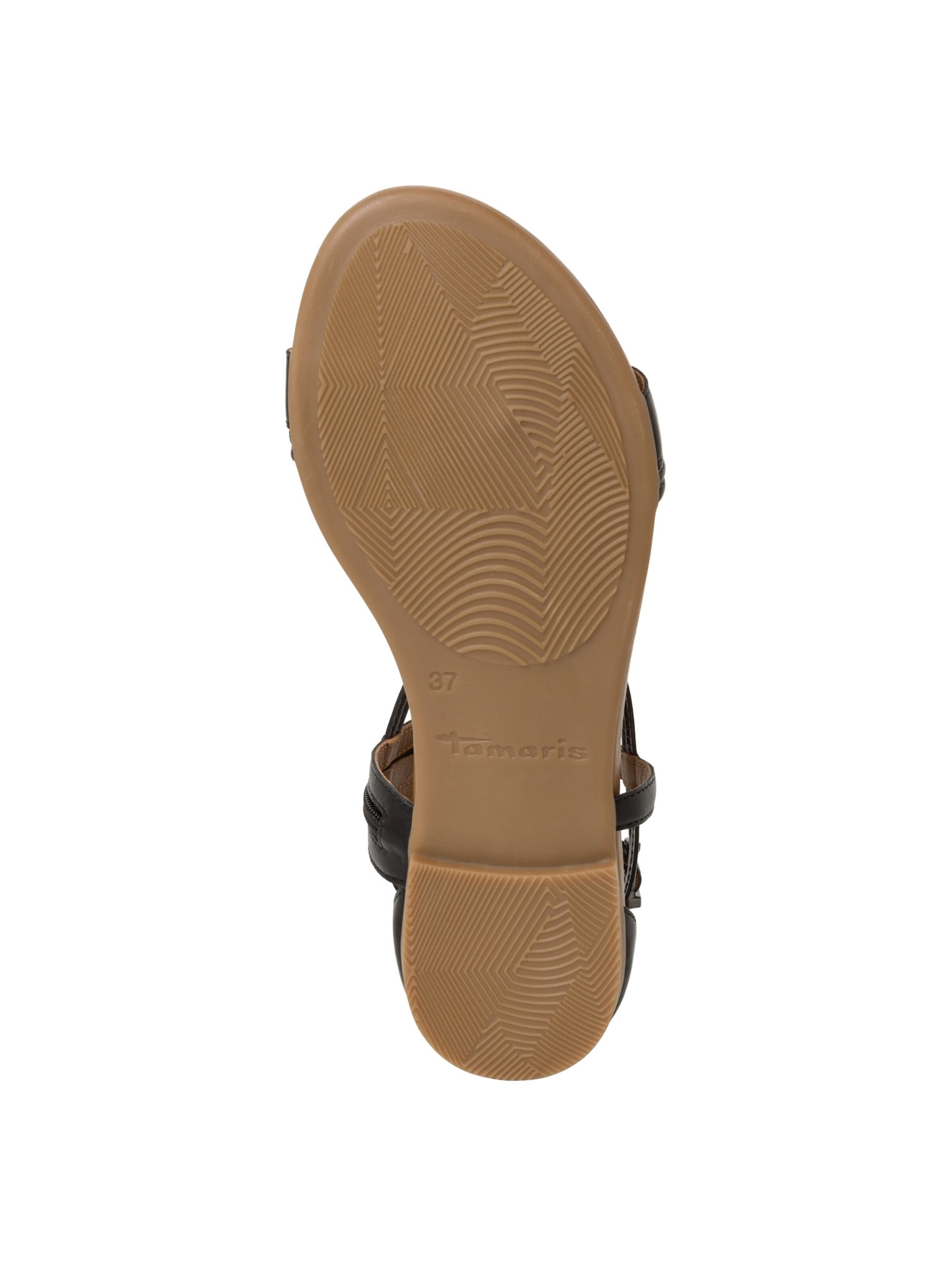 Tamaris Sandale 'Kim' in Schwarz