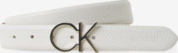 Ceinture Calvin Klein en beige : devant