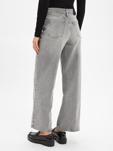 Marc O'Polo Wide Leg Jeans 'Tolva' in Grau