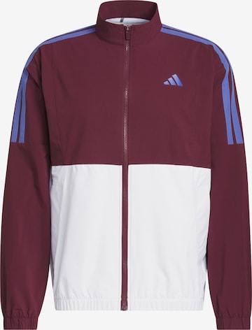 ADIDAS PERFORMANCE Sports jacket 'Beyond' in White: front