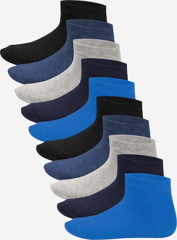 footstar Socks 'EVERYDAY!' in Blue: front