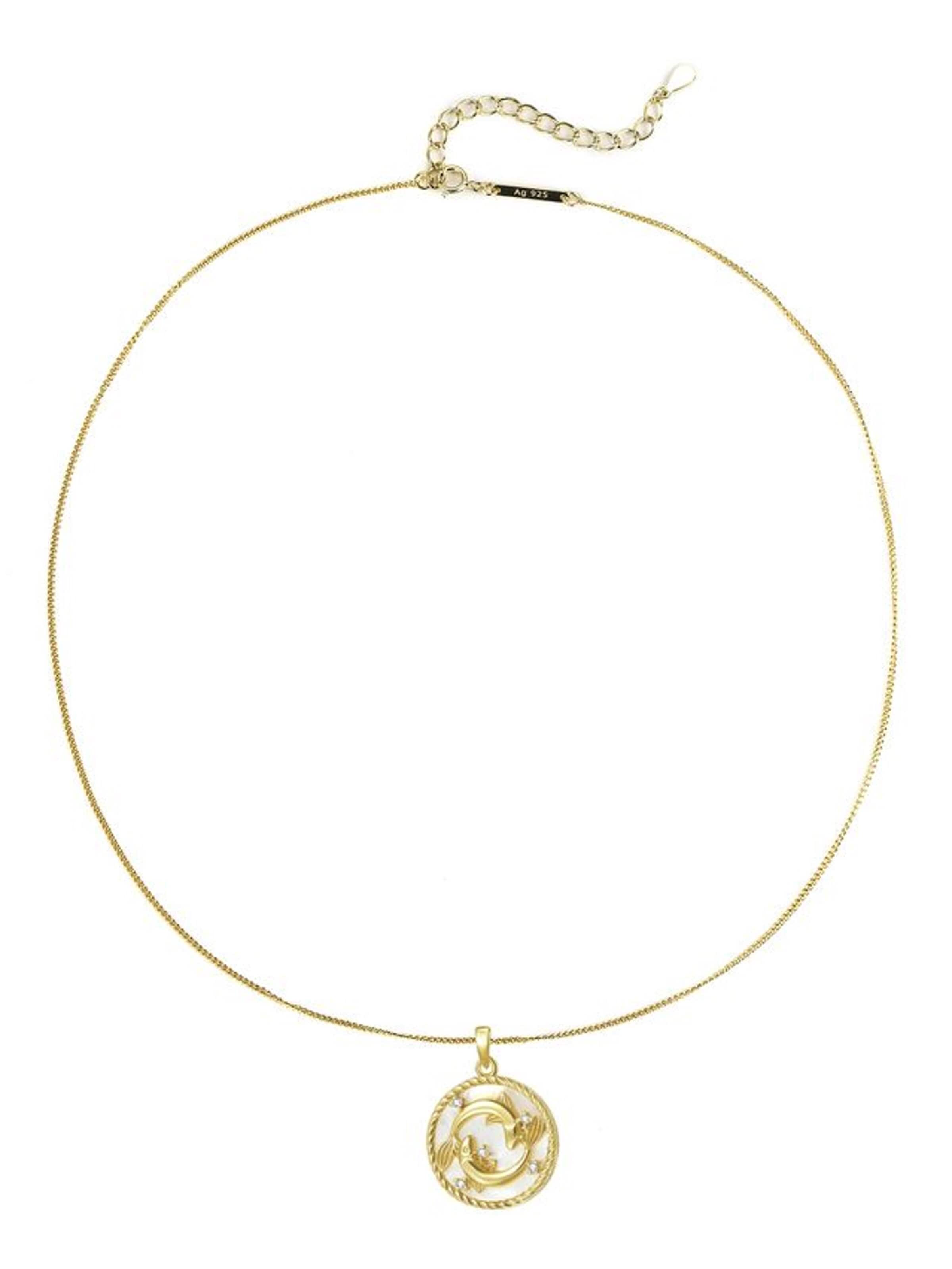 Collana 'Pisces' di Hey Happiness in oro