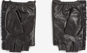 Karl Lagerfeld - Guantes sin dedos 'Essential' en negro