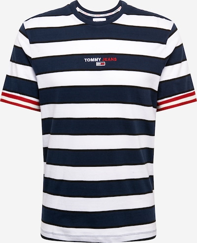 Tricou Tommy Jeans pe navy / roșu / alb, Vizualizare produs