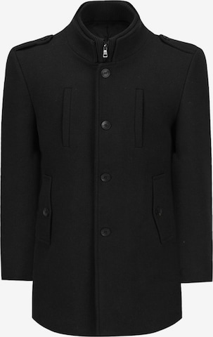 Youthup Winter Coat in Black: front