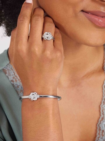 Lucardi Ring in Silver: front