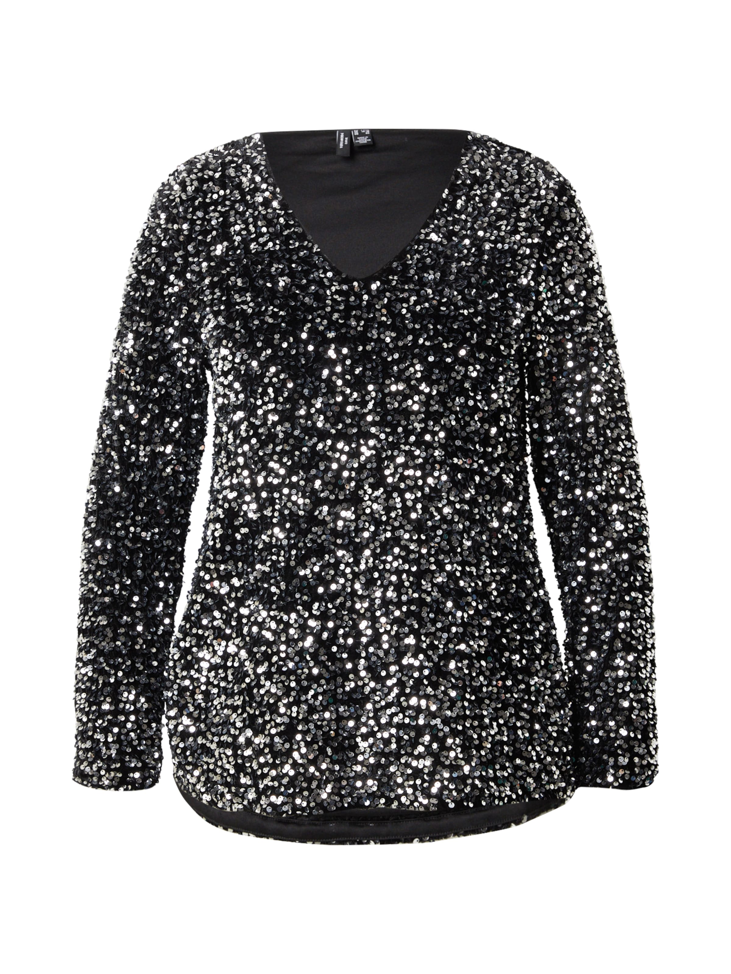 Vero Moda Curve Shirt 'VMCBELLA' in Black: front