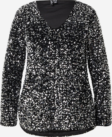 Vero Moda Curve Paita 'VMCBELLA' värissä musta: etupuoli