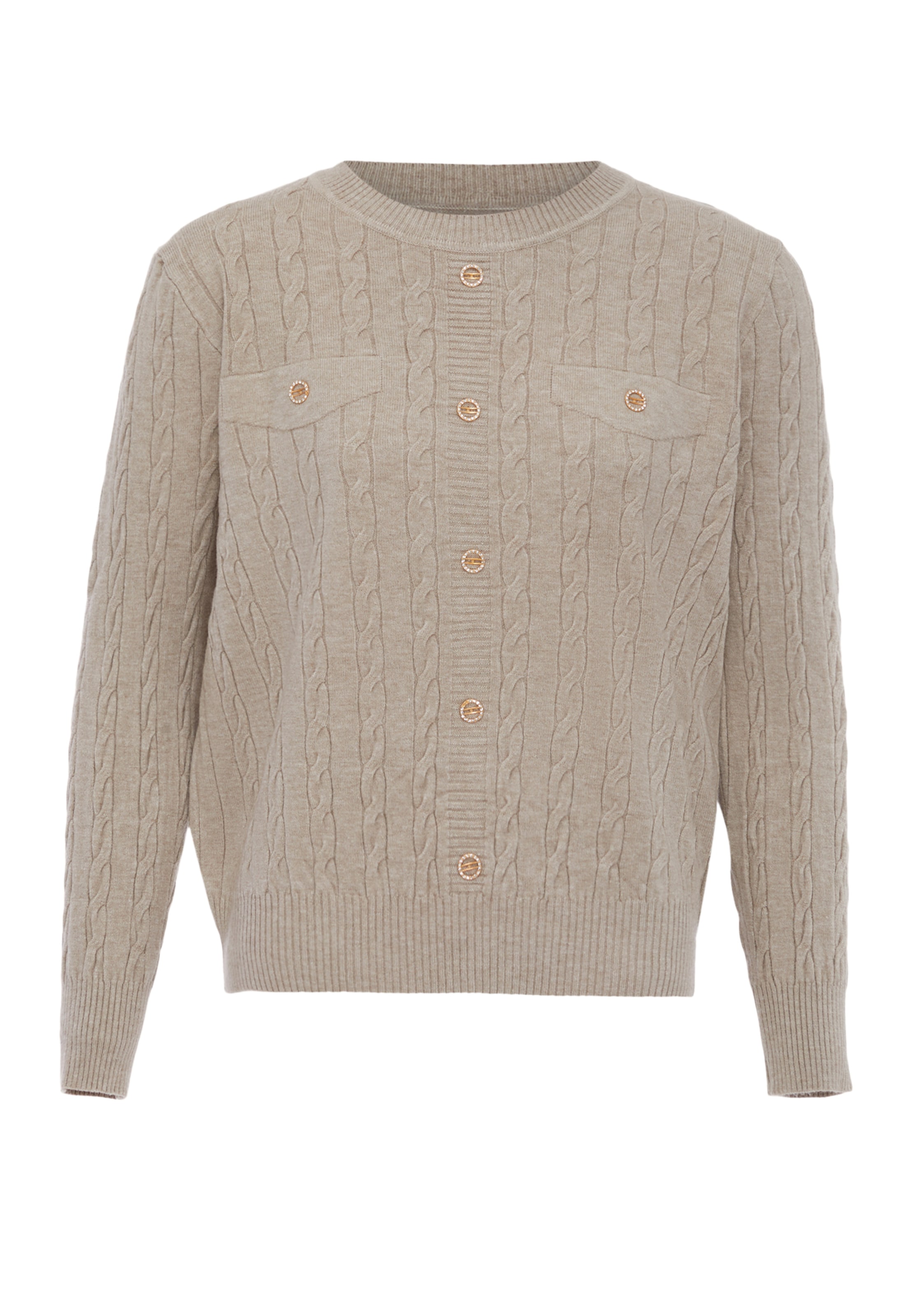 carato Sweater in Beige: front