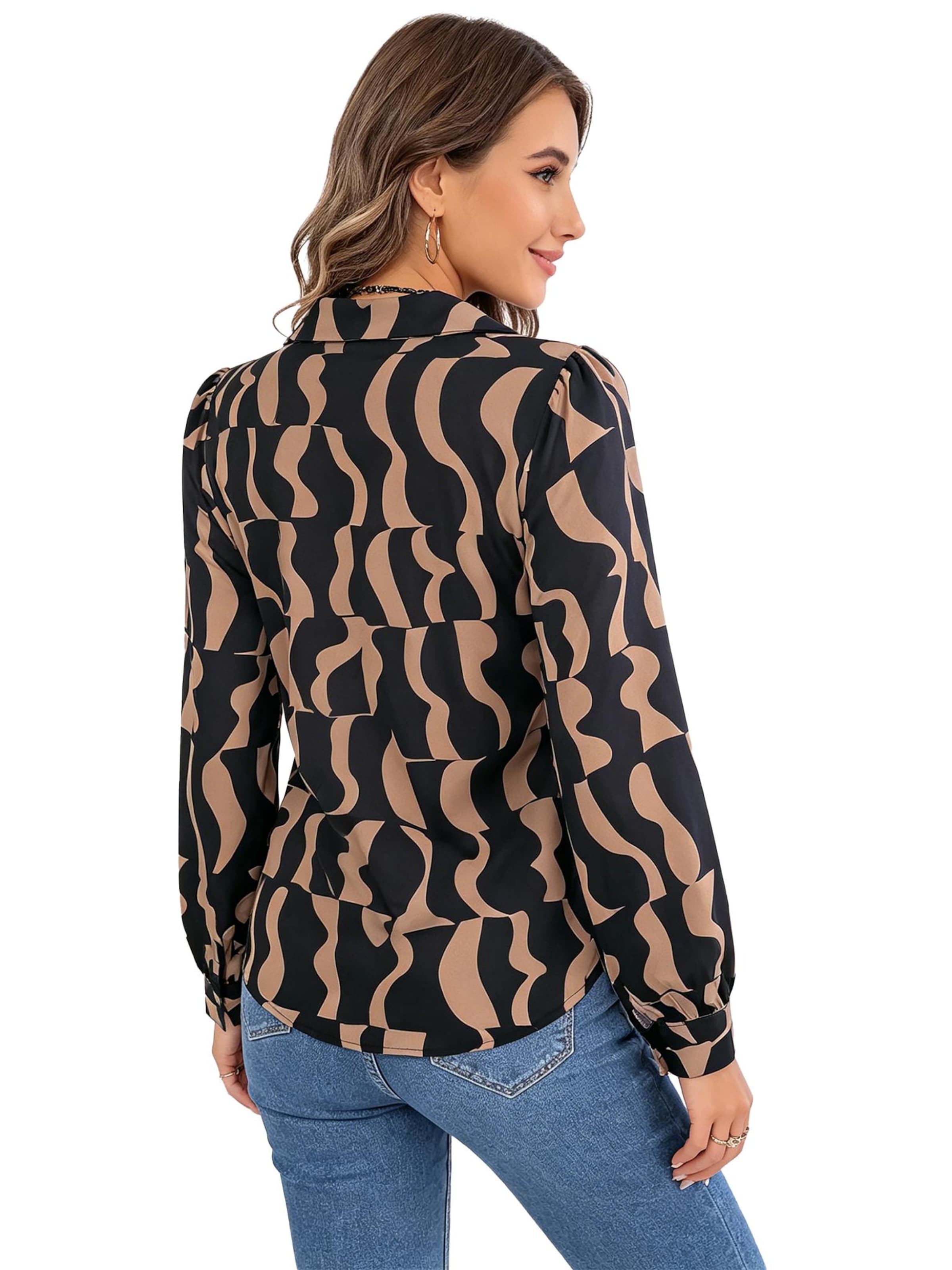 KoJooin Blouse in Brown