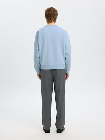 SELECTED Sweatshirt i blå