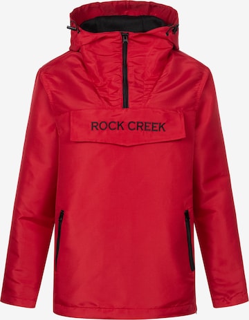 Rock Creek Between-Season Jacket in Red: front