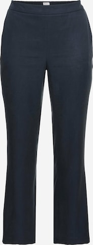 SHEEGO Regular Pants in Blue: front