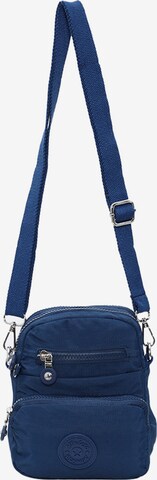 Mindesa Crossbody Bag in Blue: front