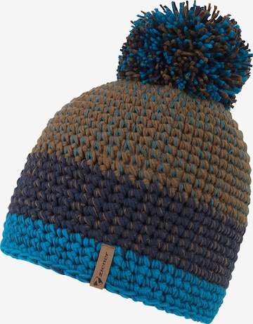 ZIENER Athletic Hat 'INTERCONTINENTAL' in Blue: front