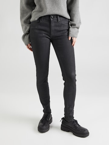 G-Star RAW Skinny Jeansy 'Lhana' w kolorze szary: przód