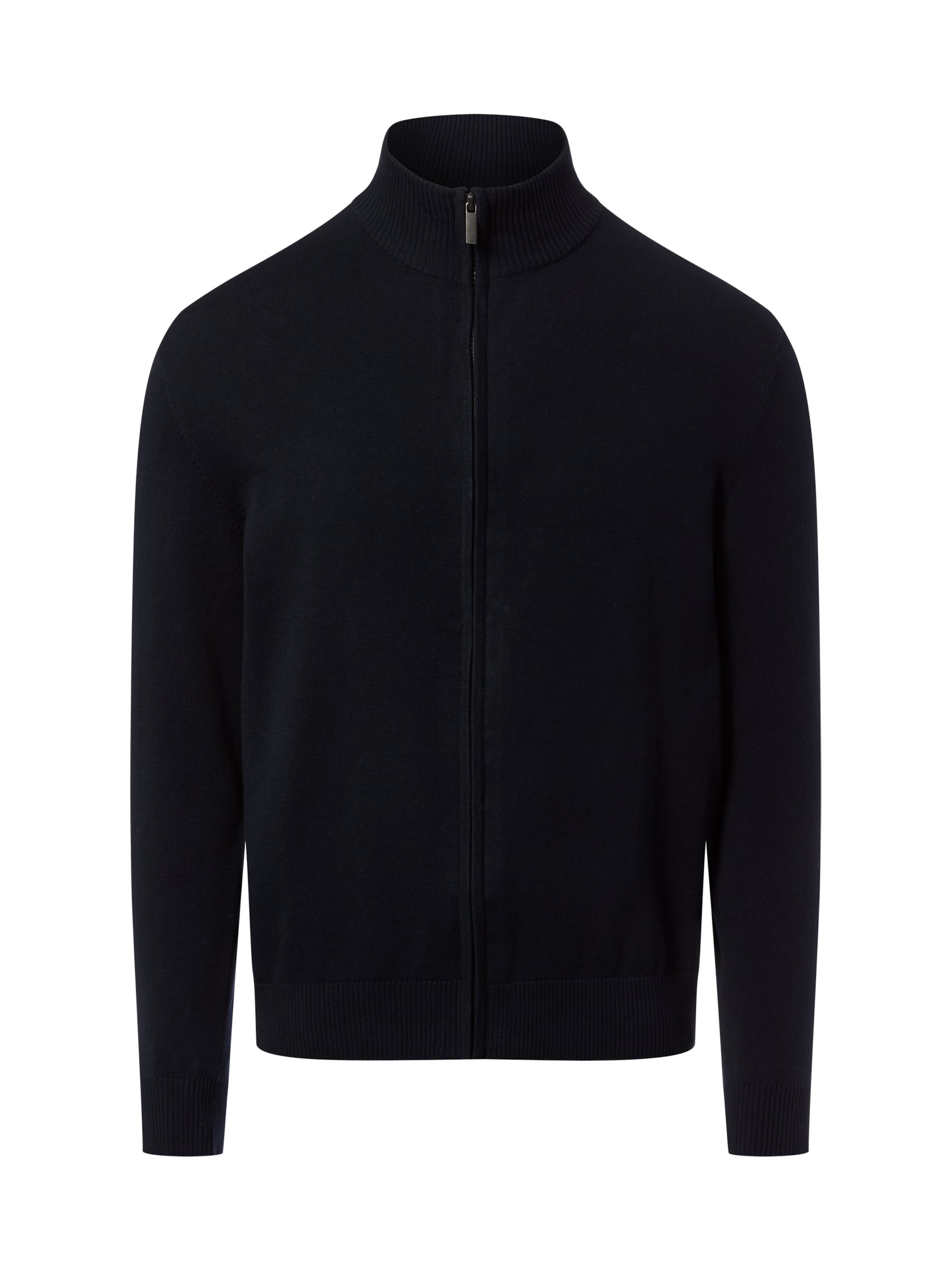 Nils Sundström Strickjacke in Blau: Vorderseite