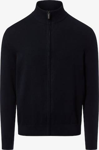 Nils Sundström Strickjacke in Blau: Vorderseite