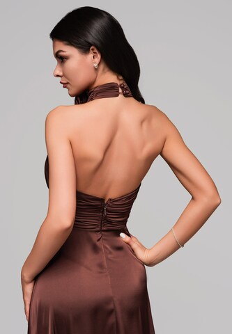 Ombre Evening dress 'Luciana' in Brown