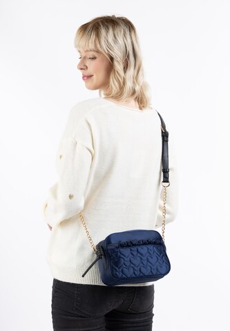 MYMO - Mala de ombro em azul