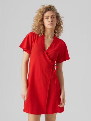 VERO MODA Kleid in Rot: predná strana